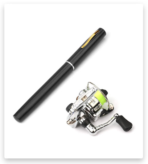 Lixada Pen Fishing Rod Reel Combo Set