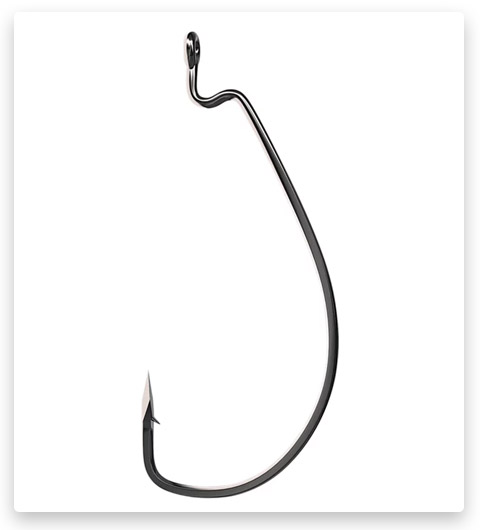 TroKar EWG Non-Offset Worm Hooks with Z Bend