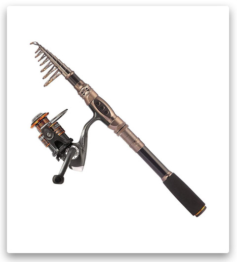 PLUSINNO Fishing Rod and Reel Combo